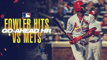 Fowler hammers a go-ahead three-run home run