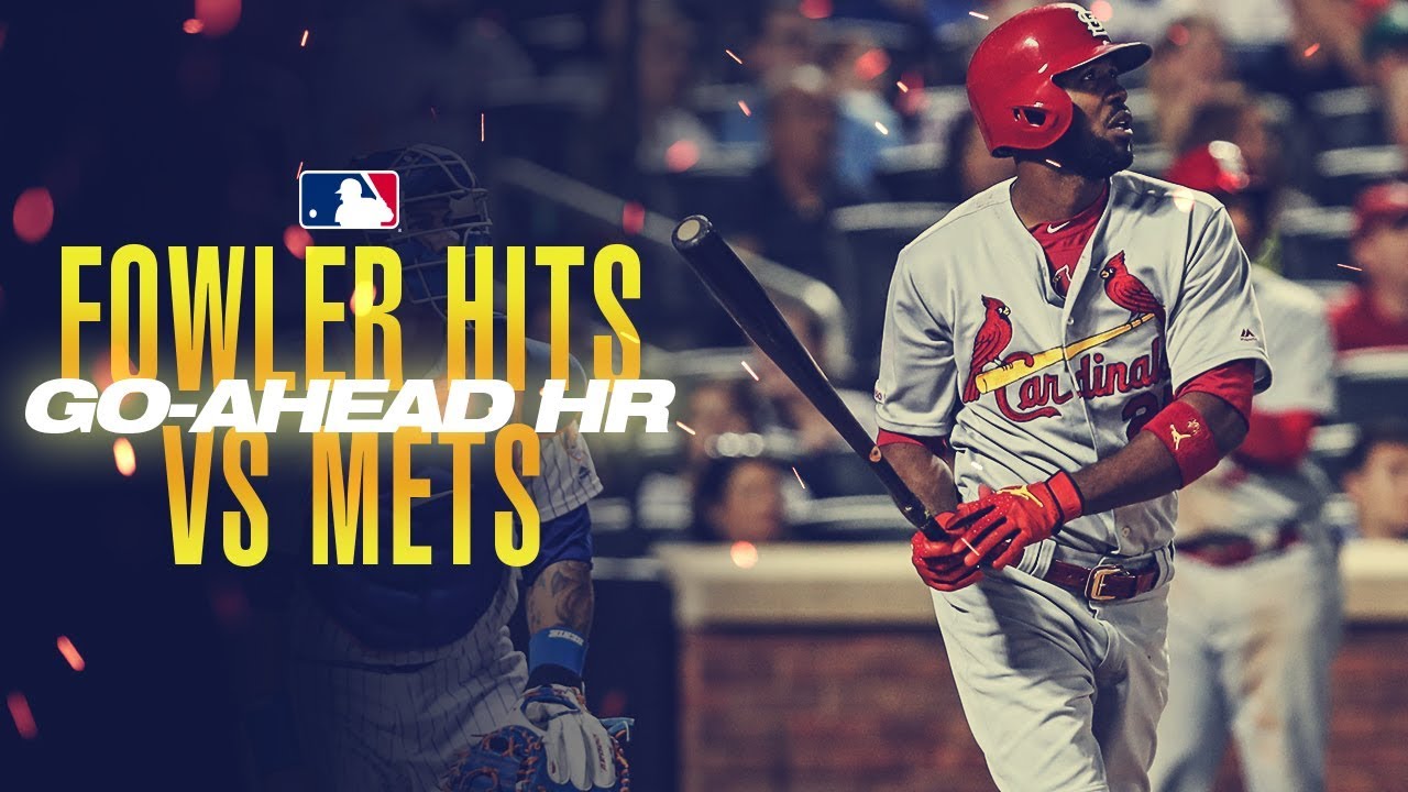 st. louis cardinals logo Fowler hammers a go-ahead three-run home run