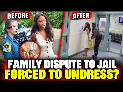 COPS ARREST YOUNG LADY AFTER A FAMILY DISPUTE!