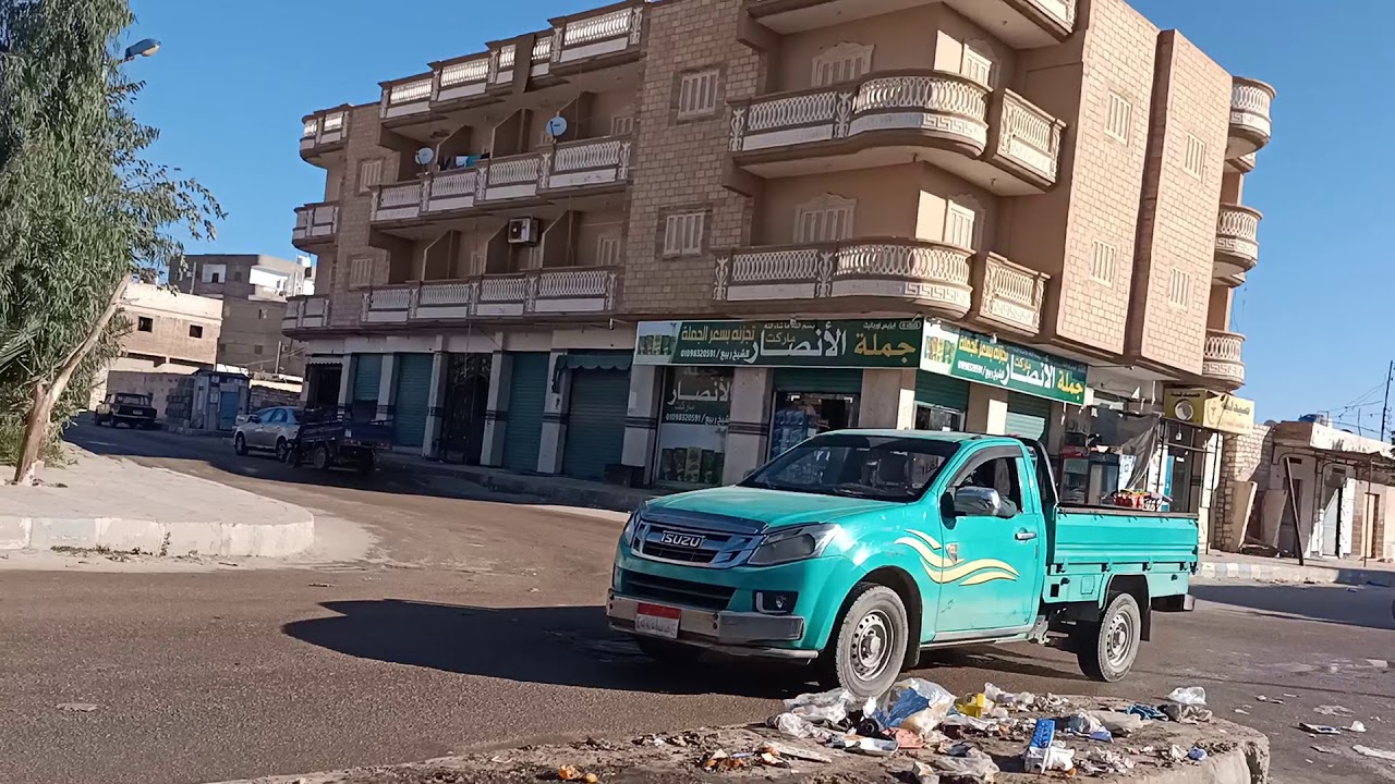 وصف تفصيلي لمنطقة الريفيه بمرسى مطروح