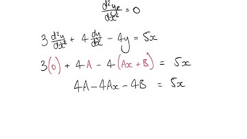 Solving Non-Homogenous Second Order Differential Equations
