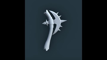 3Ds Max Modeling Simple Axe Beginner Tutorial Part 1/2
