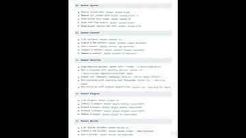 Docker Command and Operations ⚡💻 ( CheatSheet )#shorts#short#shortfeed#viralvideo