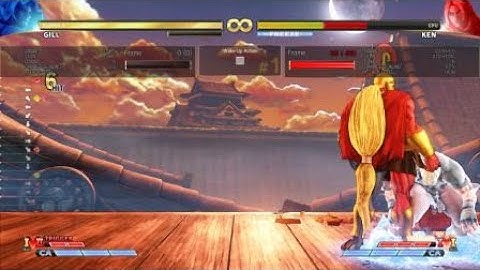 SFV: Gill backthrow counter hit setup