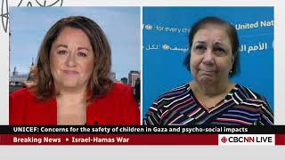 UNICEF MENA Regional Director Adele Khodr on CBC's Rosemary Barton Live - Gaza-Israel Crisis