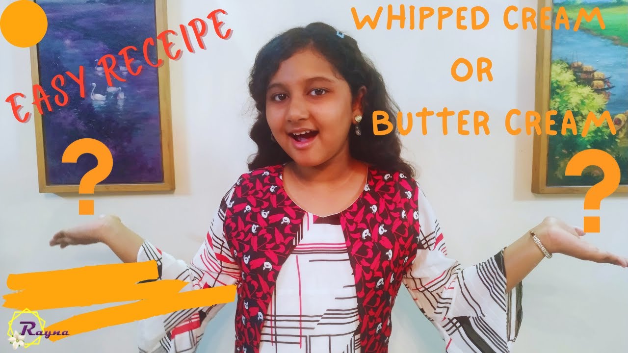 Whipped Cream vs. Buttercream THE BEST CREAM FOR YOUR CAKE! YouTube