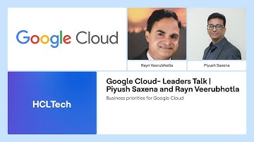 Transformative impact of GenAI: Business priorities for Google Cloud  | HCLTech and Google Cloud