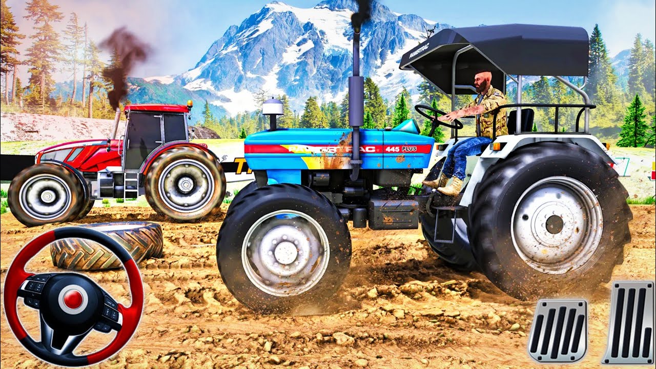 Offroad Tractor Racing Simulator 2023 - Derby Mud and Rocks Tractor ...