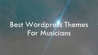 Best WordPress Themes For Musicians Best WordPress Themes For Musicians