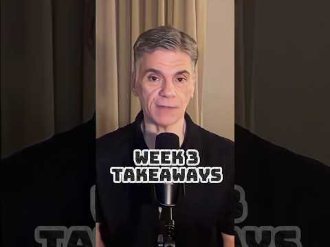 Florio's Week 3 takeaways 🏈
