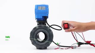 Motorized Ball Valve Wiring Guide: 5 Wire Auto Return with Signal Feedback