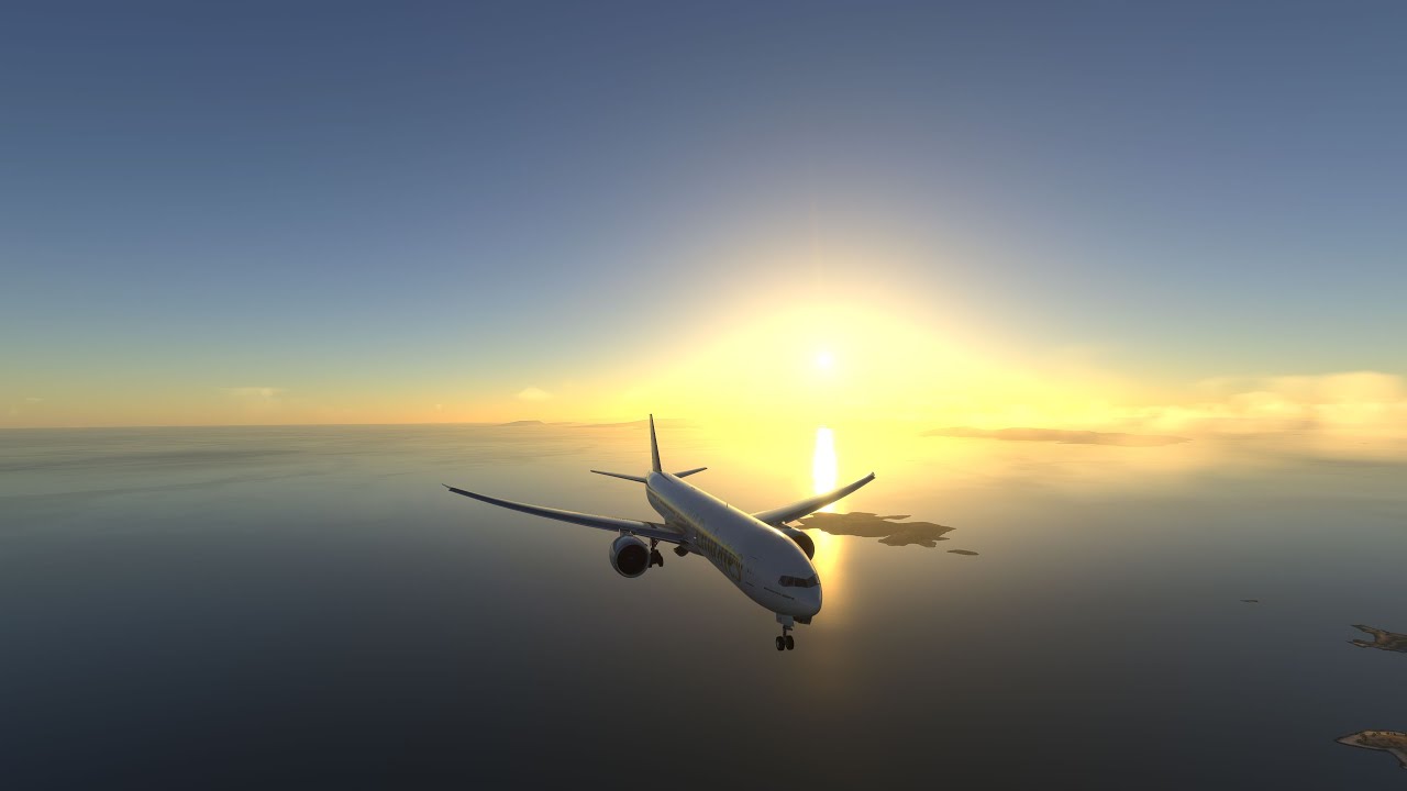 MSFS 2024 Dubai to Beautiful Athens at Sunset (OMDB-LGAV) BATC 4K BOEING 777-300ER