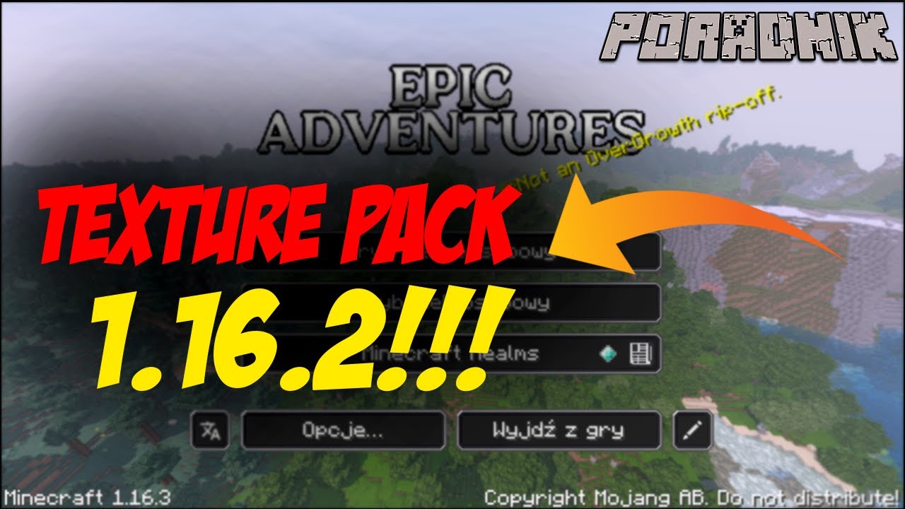 Poradnik: Jak wgrać Texture Pack'a do Minecraft 1.16.3 (2020) - YouTube