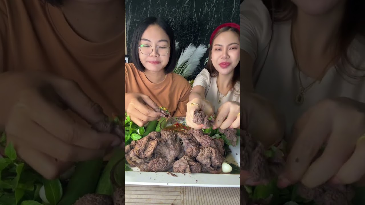 น้องวัว เมนูหากินยาก กินคู่น้ำจิ้มแจ่วแซ่บๆ