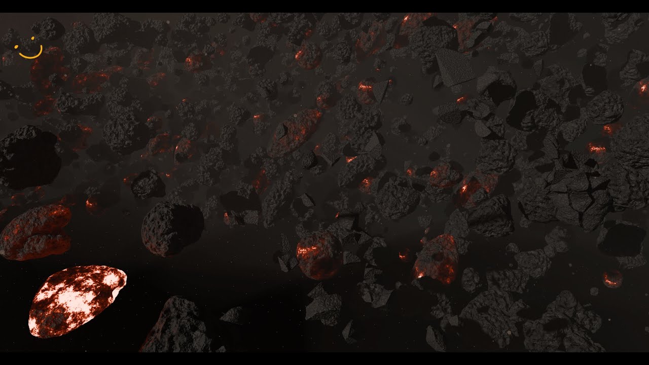 Asteroids Collision Animation #animation #blenderanimation - YouTube