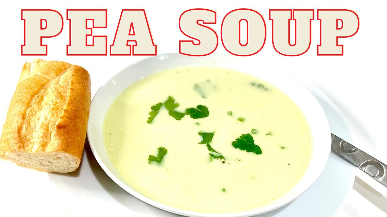Quick and Easy Pea Soup 🥣 Vegetarian YouTube
