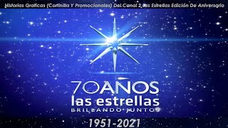 México: Historia Gráfica (Cortinillas) De 'Las Estrellas' Canal 2 (XEW) Desde 1951-2021 V2 Resubido