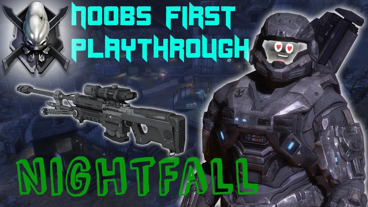 Halo Reach For The First Time | LEGENDARY | Nightfall | Master Chief ...