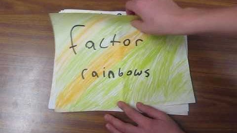 Factor Rainbows  KZ