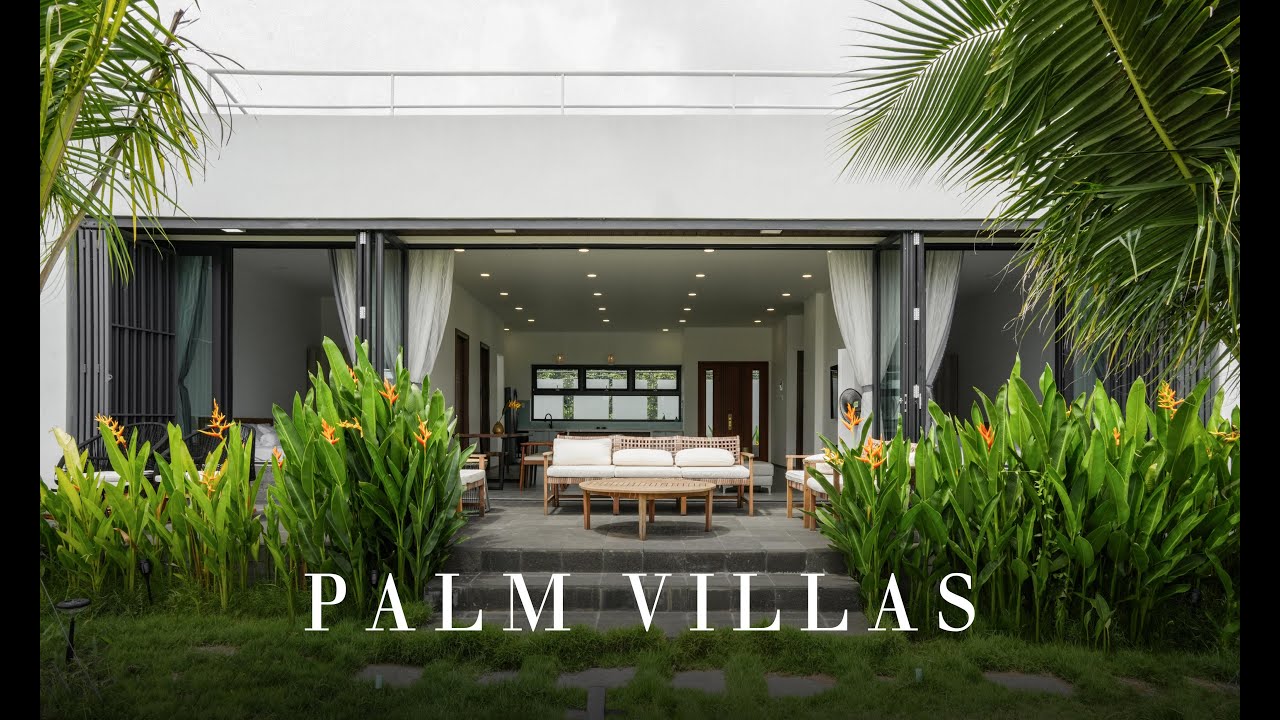 PALM VILLAS HQNArchitects Góc nhìn về kiến trúc hiện đại bên trong