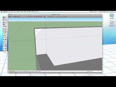 sketchup #15: furniture with curves - youtube