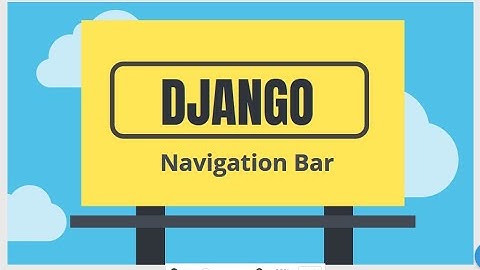 Django Tutorials 26. Navigation bar in django (urdu/hindi)