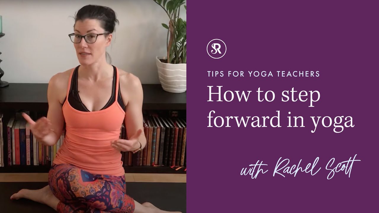 How To Step Forward From Downward Facing Dog
