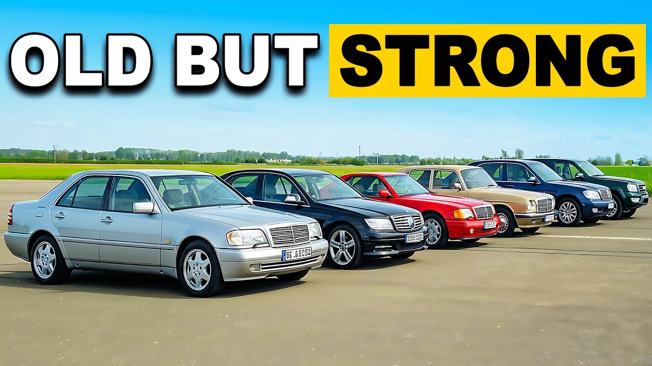 9 старых Mercedes, которые были построены, чтобы служить вечно