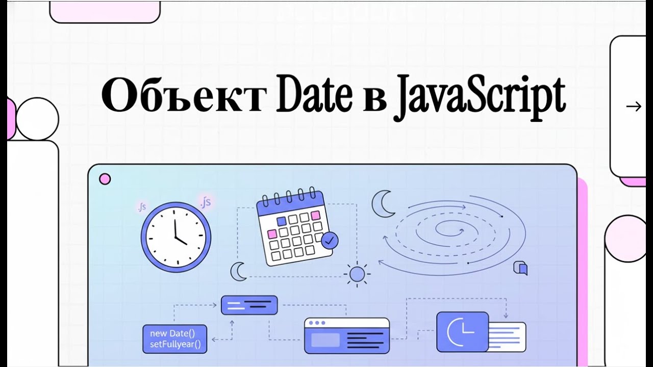 Язык JavaScript: Объект Date