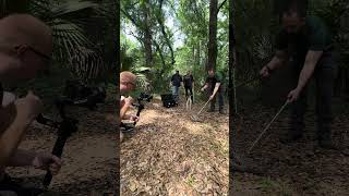 Filming an Eastern Diamondback Rattlesnake!