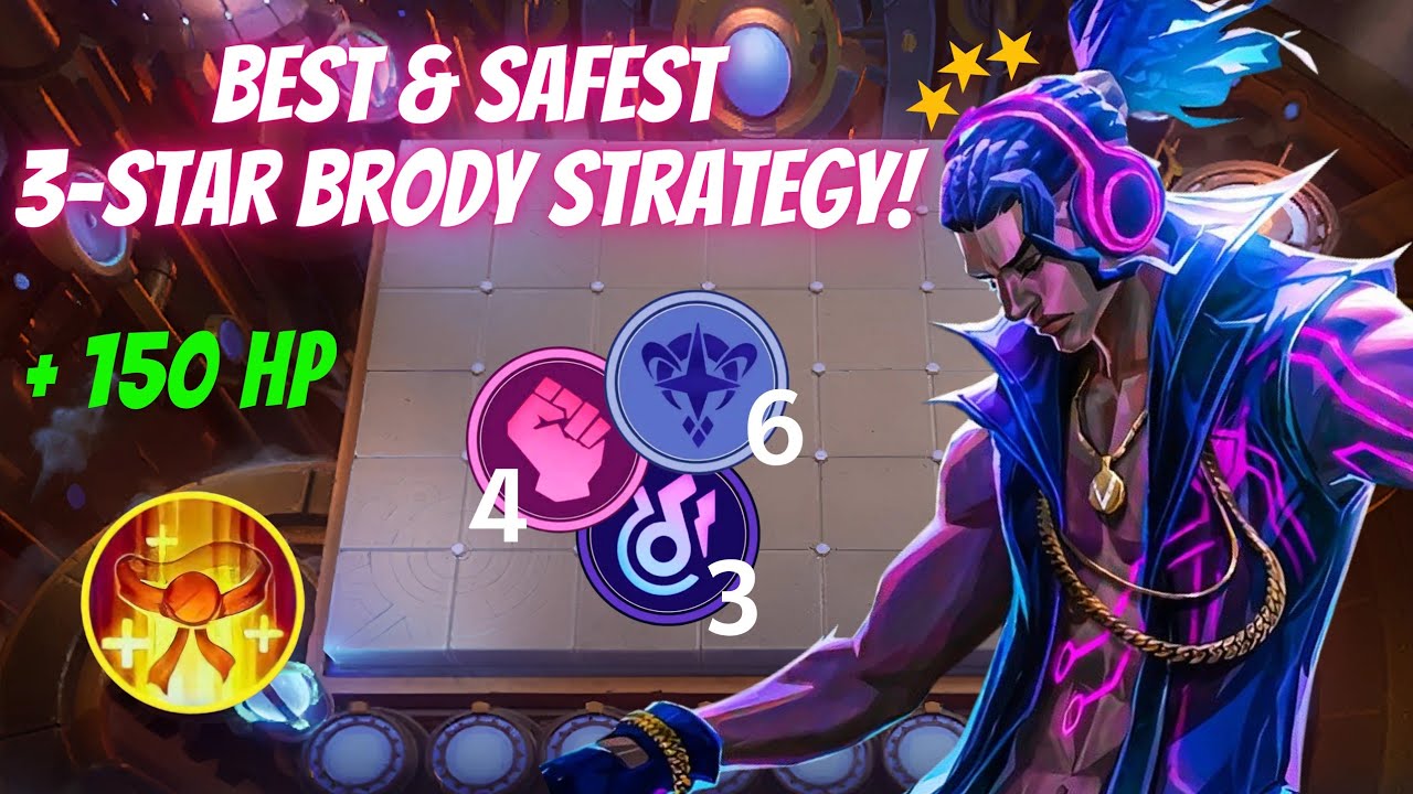 EASY & SAFEST WAY 3 STAR ASTRO BRODY STRATEGY w/ CHOU SKILL 2 | HP HACK | MAGIC CHESS