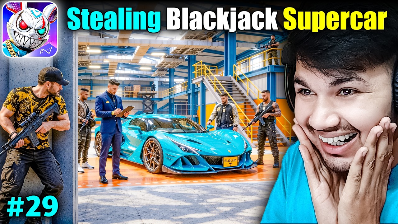 STEALING YOUR FAVOURITE SUPERCAR || GANGSTAR MIRAGE CITY GAMEPLAY
