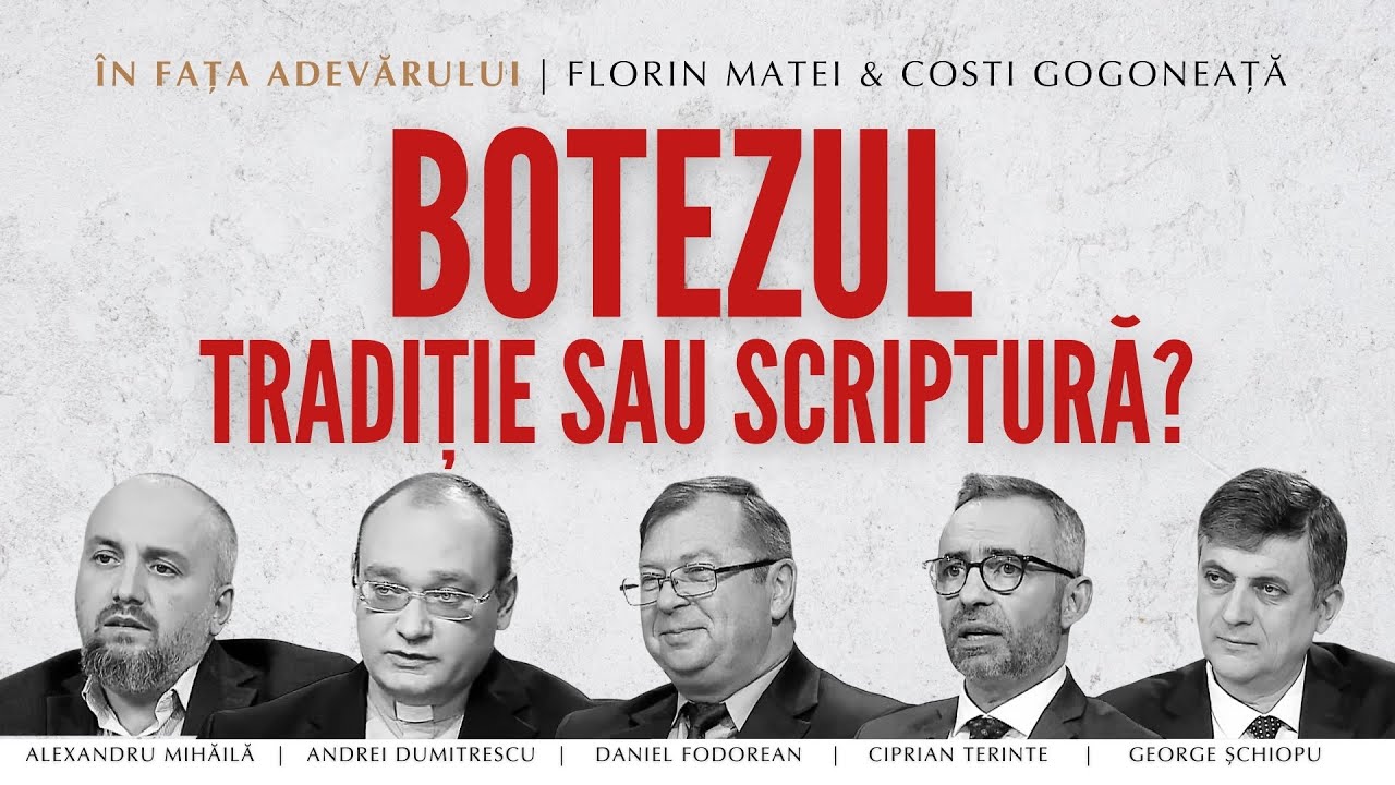 Botezul creștin: Tradiție sau poruncă biblică? | În fața Adevărului
