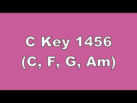 C Key 1456 C, F, G, Am
