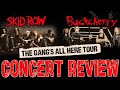 SKID ROW &amp; BUCKCHERRY&#39;s &quot;The Gang&#39;s All Here&quot; tour was...