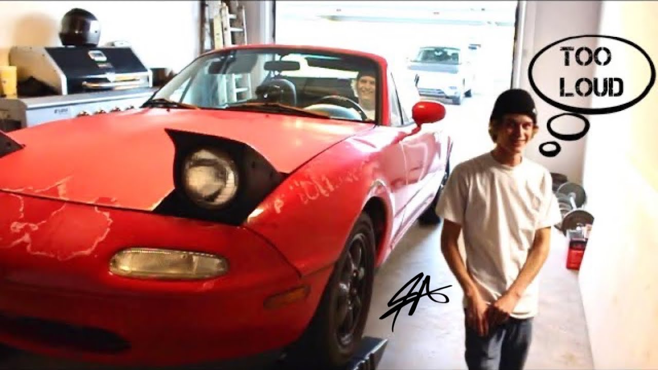 N/A MIATA CAT DELETE + EXHAUST CLIP YouTube