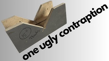 Handheld Spline Router Jig, DIY