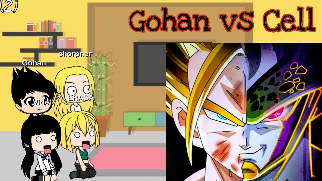 Gohan and his classmates react on cell Games // VDP // (2)