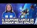 Giappone lancia un Gundam nello spazio