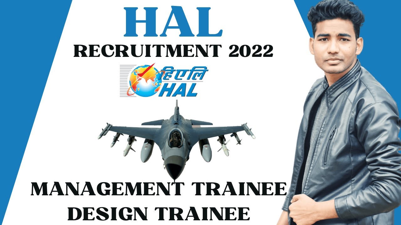 HAL Recruitment 2022 | Design & Management Trainee | Final Year ...