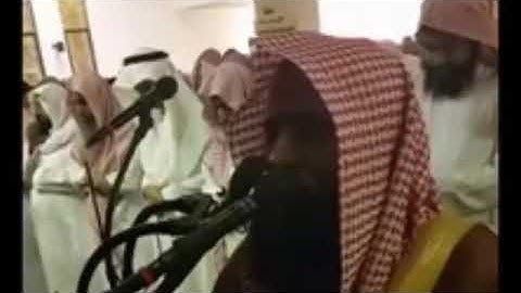إبداع الشيخ محمد اللحيدان وتفاعل مميز مع التلاوة