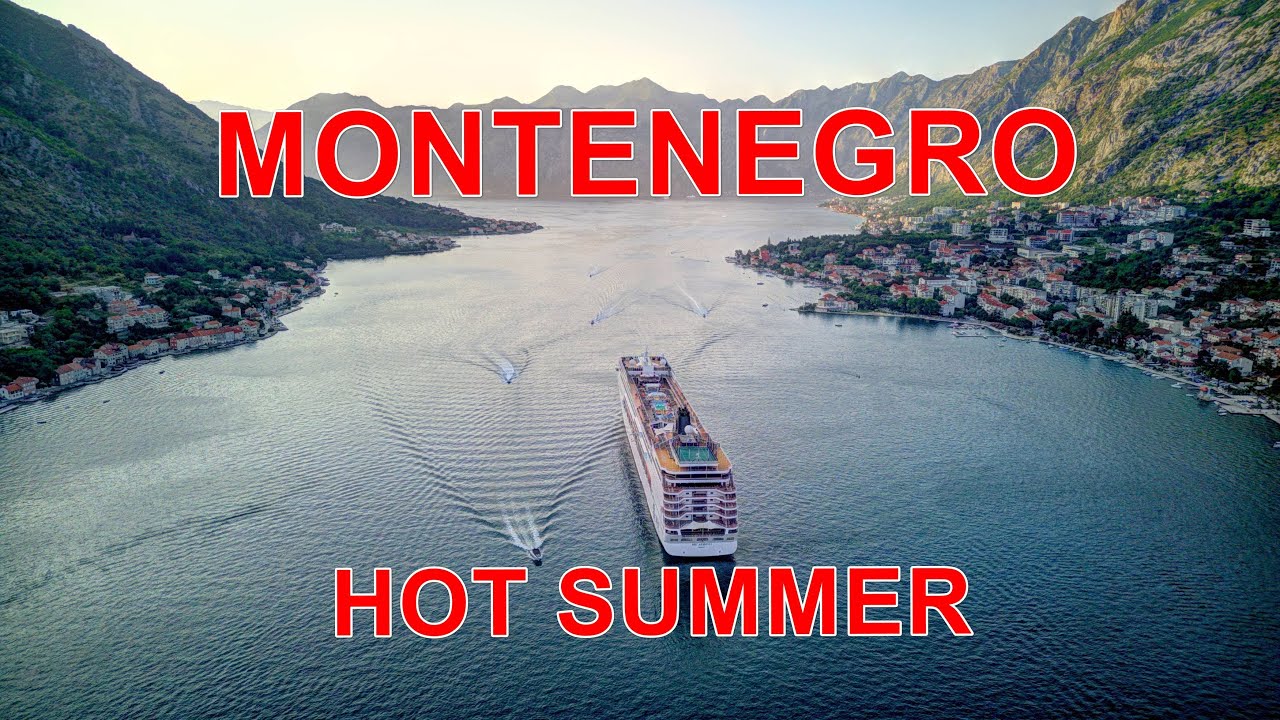 Beautiful MONTENEGRO - Hot Summer - CZARNOGÓRA - gorące lato  - 4K Drone