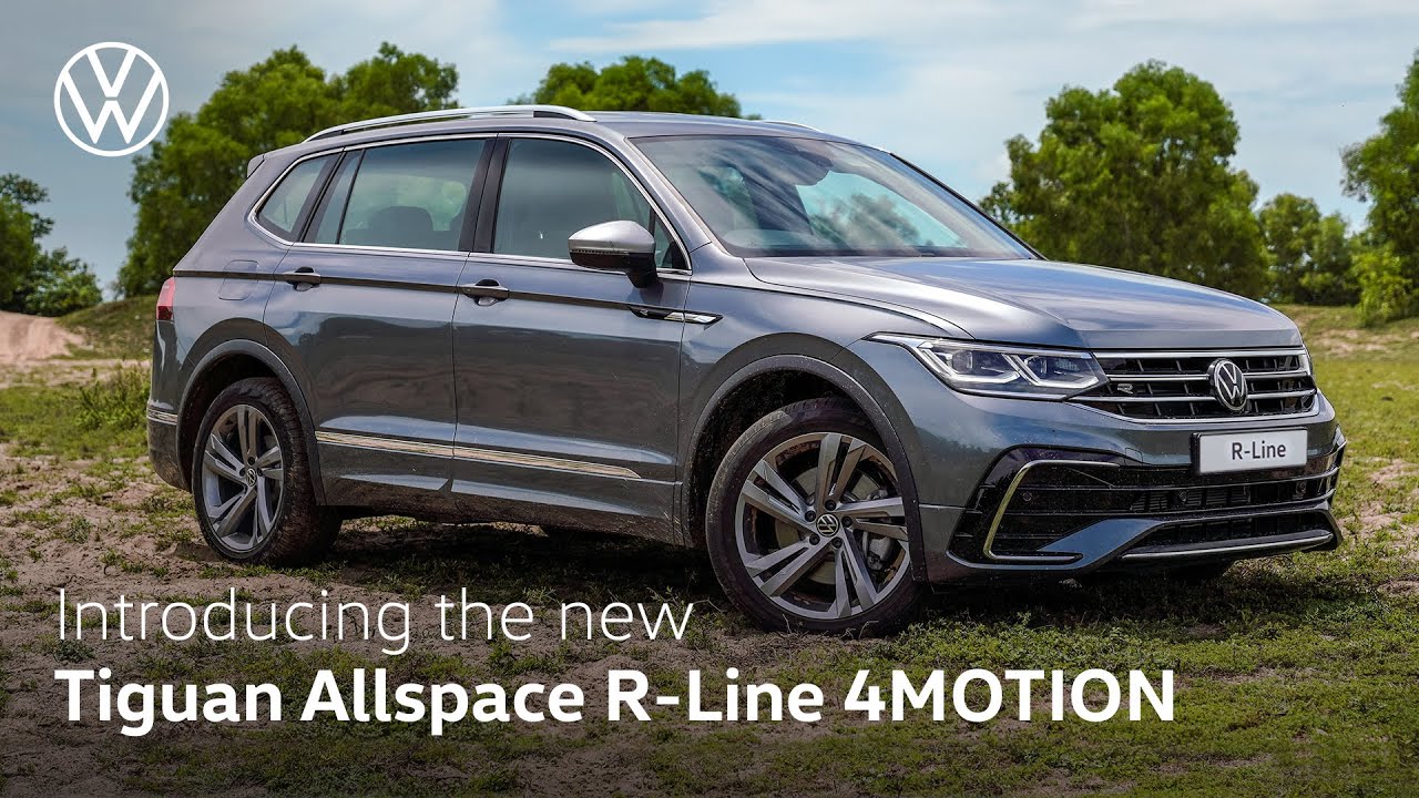 The new Tiguan Allspace R-Line 4MOTION 