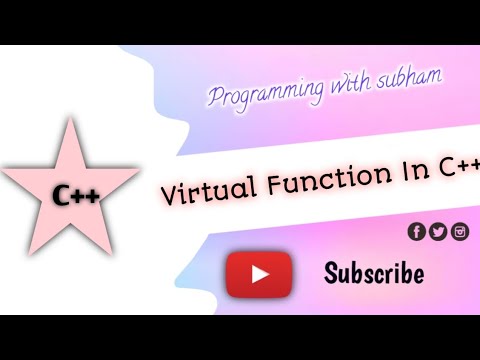 Virtual Function In C++ | What is the Virtual Function in C++ language ...