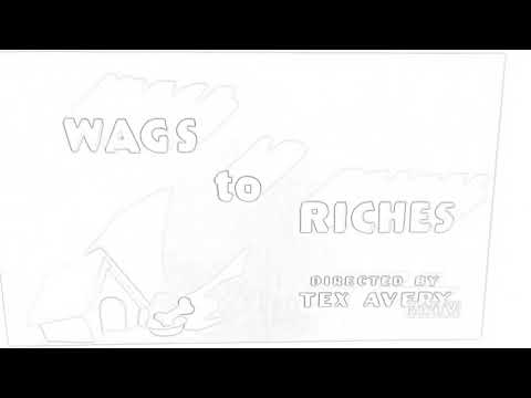 Droopy Wag To Riches 1949 METV Print 