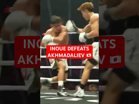 Naoyainoue Defeats Murodjonakhmadaliev By Unanimous Decision Japan Inoue MJ Canelocrawford