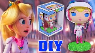 🔥100% DIY: Create your own Princess Peach Funko Pop from MARIO BROS MOVIE
