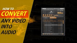 How to convert any video into audio : AIMP Player