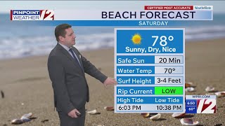 WPRI 12 Weather Forecast 7/25/26: Nice Weather Continues This Weekend