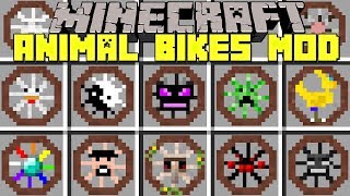 Minecraft ANIMALS BIKES MOD l RIDE ALL MINECRAFT BOSSES, MOBS, & ANIMALS! l Modded Mini-Game Minecraft ANIMALS BIKES MOD l RIDE ALL MINECRAFT BOSSES, MOBS, & ANIMALS! l Modded Mini-Game